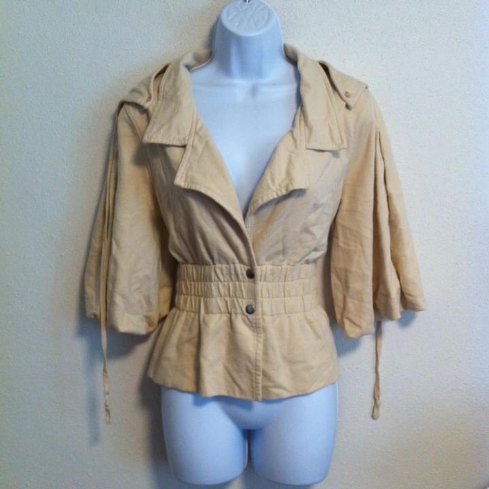 Miss Me Terry Cotton Jacket